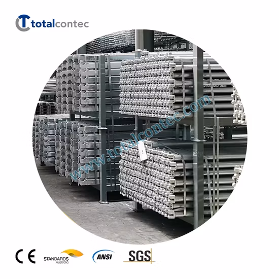 Impalcatura per costruzione zincata resistente Layher Ring Lock Materiale metallico modulare Listino prezzi Ringlock Ponteggi in acciaio in vendita