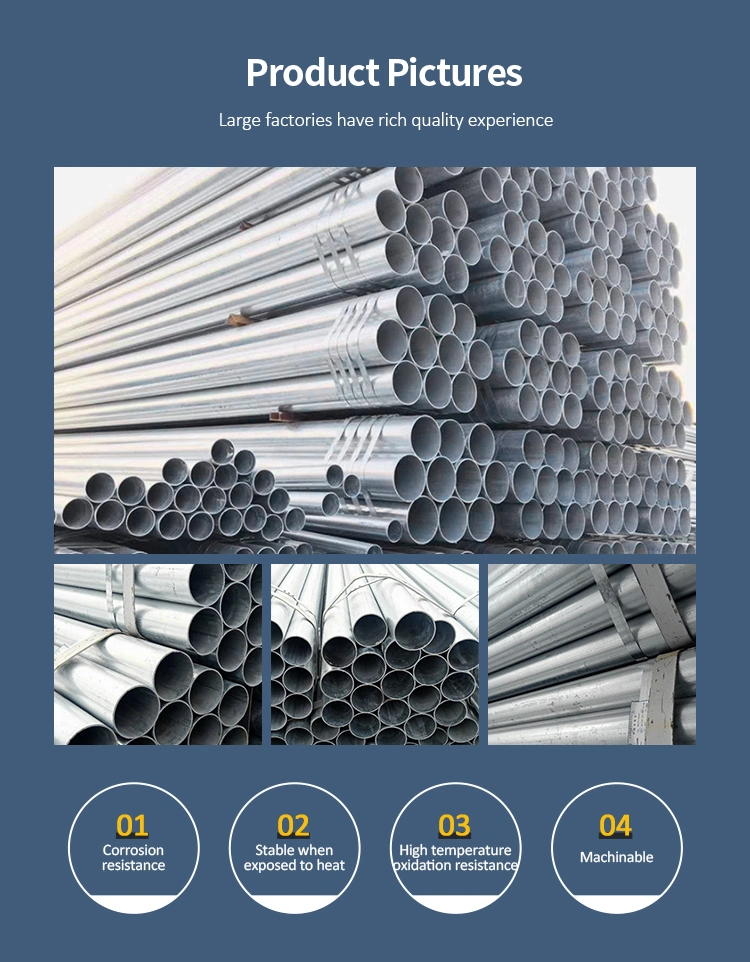 Gi Pipe Galvanized Hexagonal Octagonal Steel Pipe with Wholes Special Shaped Tube