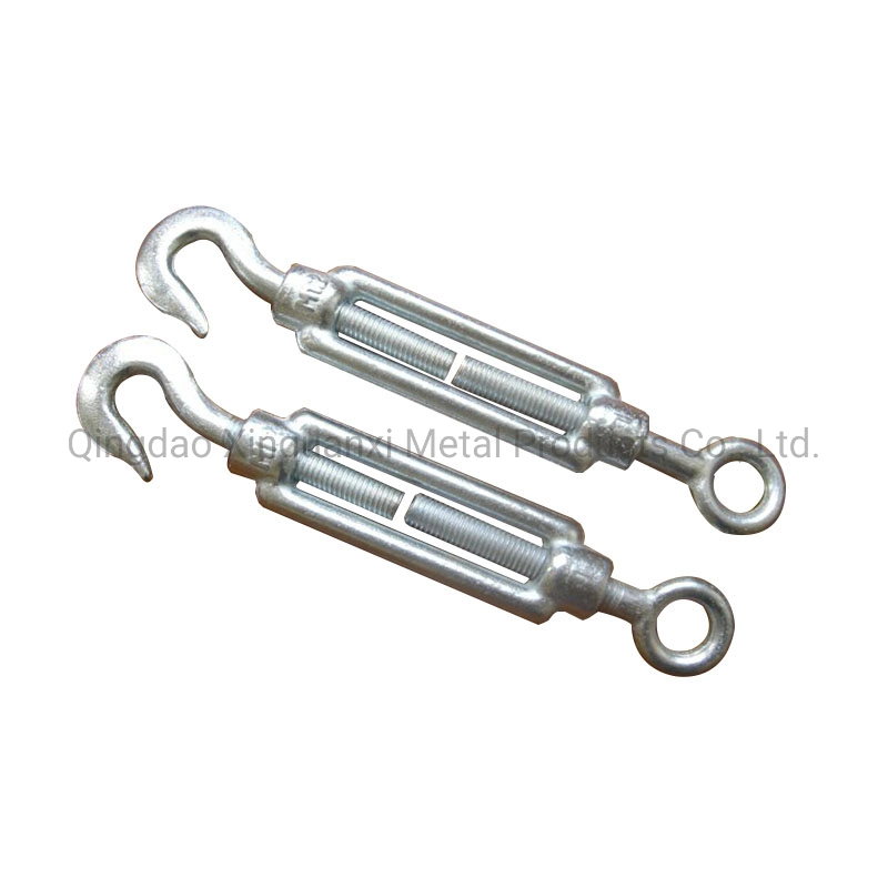 DIN 1480 Galvanized Steel Rigging Screws Wire Rope Turnbuckle