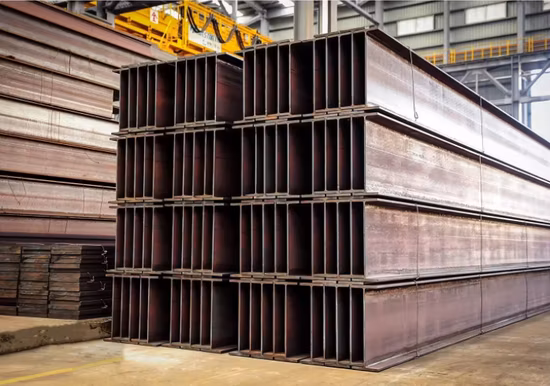 ASTM A572 S235 S355 H irradia trave in acciaio laminata a caldo H per materiale da costruzione